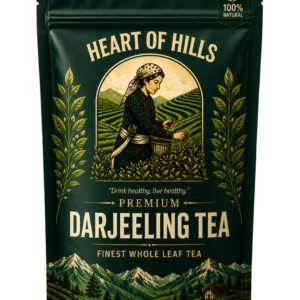 Heart of Hills Premium Darjeeling Tea pouch