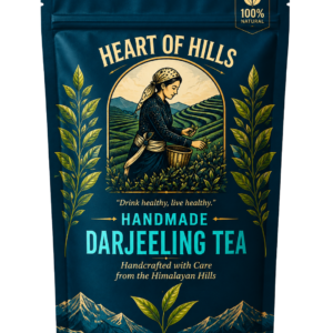 Heart of Hills Handmade Darjeeling Tea pouch