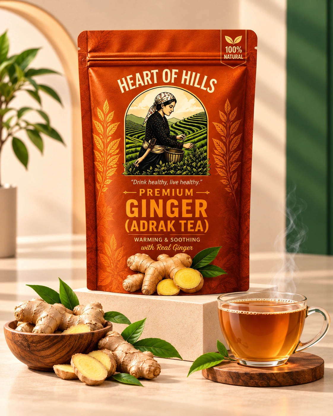 — Premium Ginger (Adrak) Tea 10